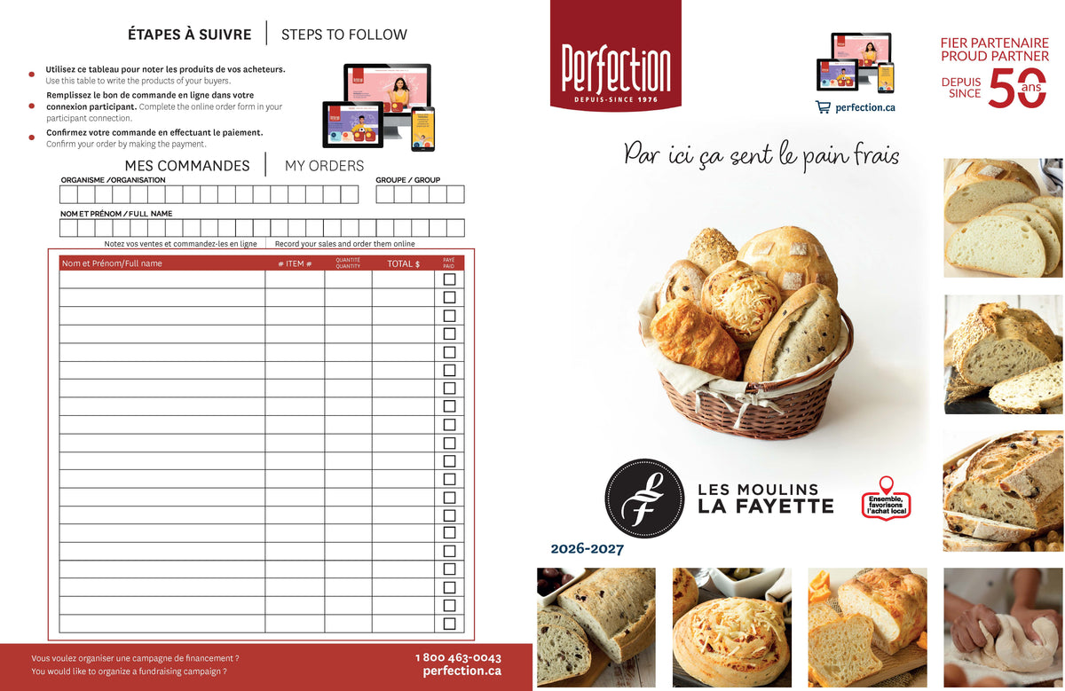 Les Moulins La Fayette Bread